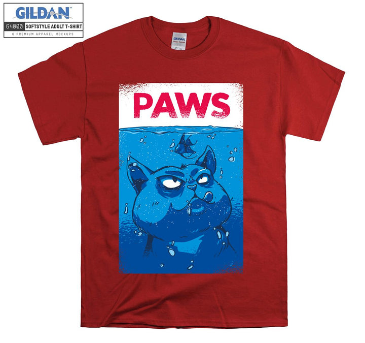 Paws Jaws Cat T-shirt