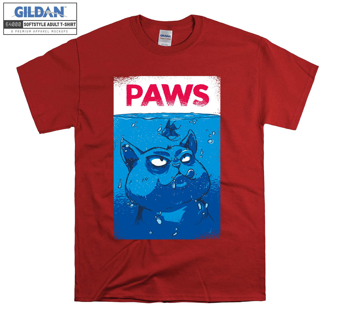 Paws Jaws Cat T-shirt