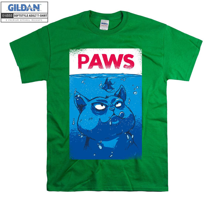 Paws Jaws Cat T-shirt