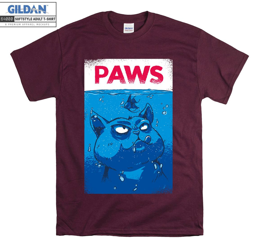 Paws Jaws Cat T-shirt