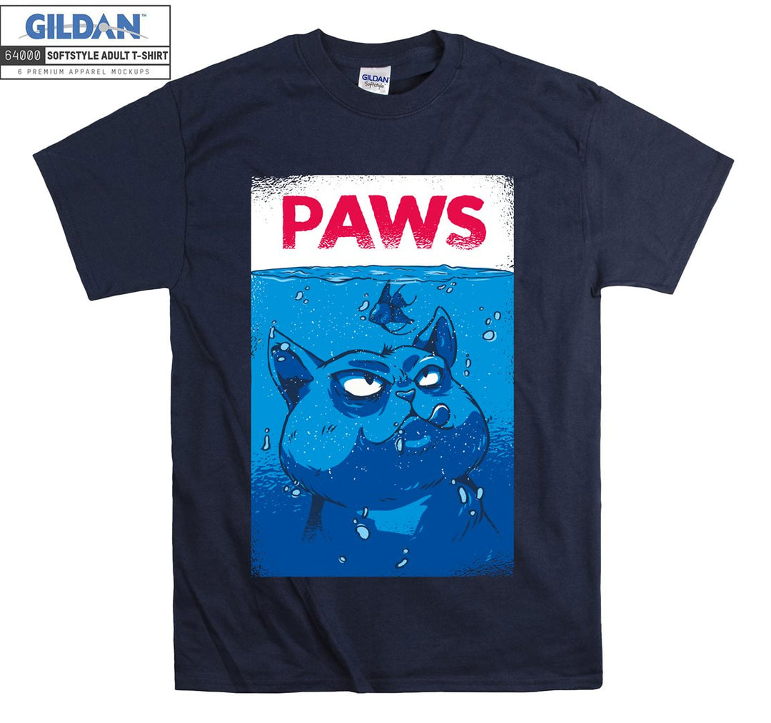 Paws Jaws Cat T-shirt