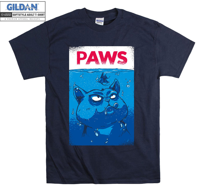 Paws Jaws Cat T-shirt