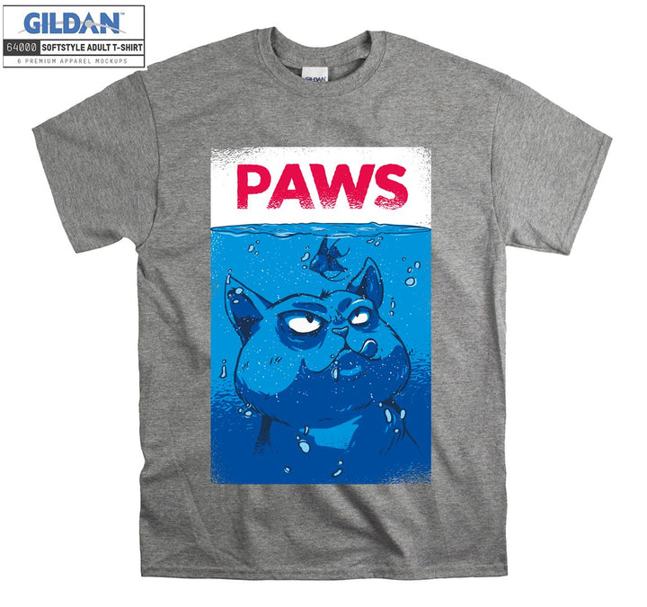 Paws Jaws Cat T-shirt