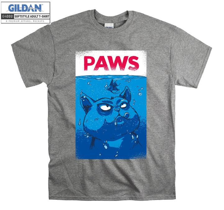 Paws Jaws Cat T-shirt
