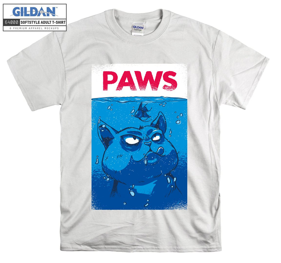 Paws Jaws Cat T-shirt