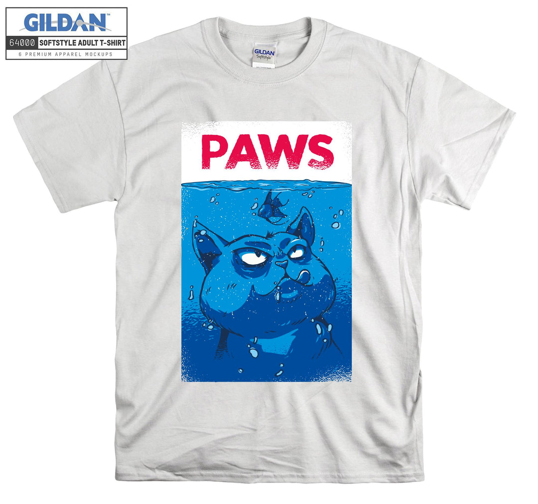 Paws Jaws Cat T-shirt