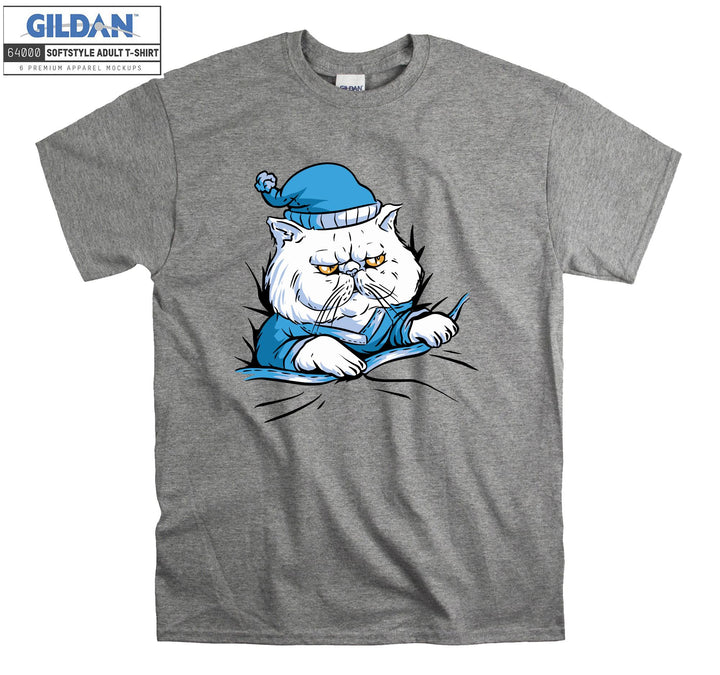 Sleeping Persian Cat T-shirt