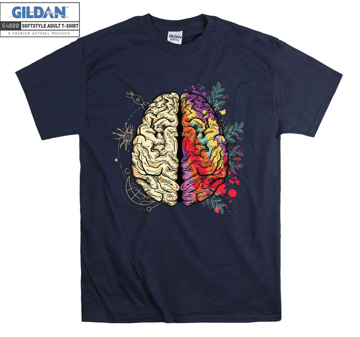 Colorful Brain romantic  T-shirt