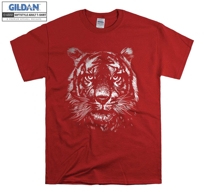 Angry Tiger Black Filter T-shirt