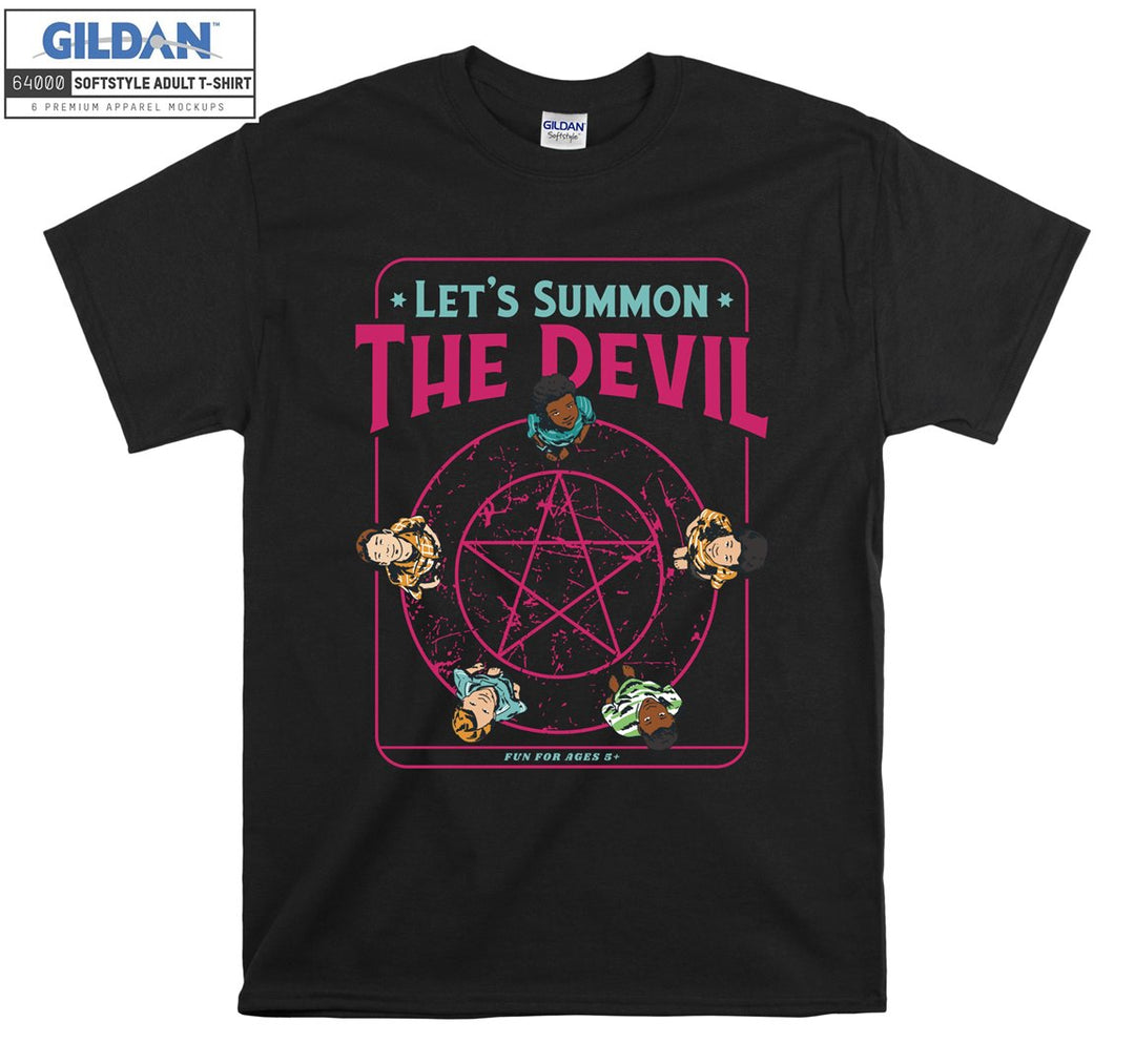 Let's Summon The Devil Figure T-shirt