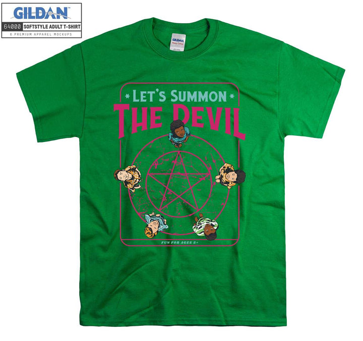 Let's Summon The Devil Figure T-shirt