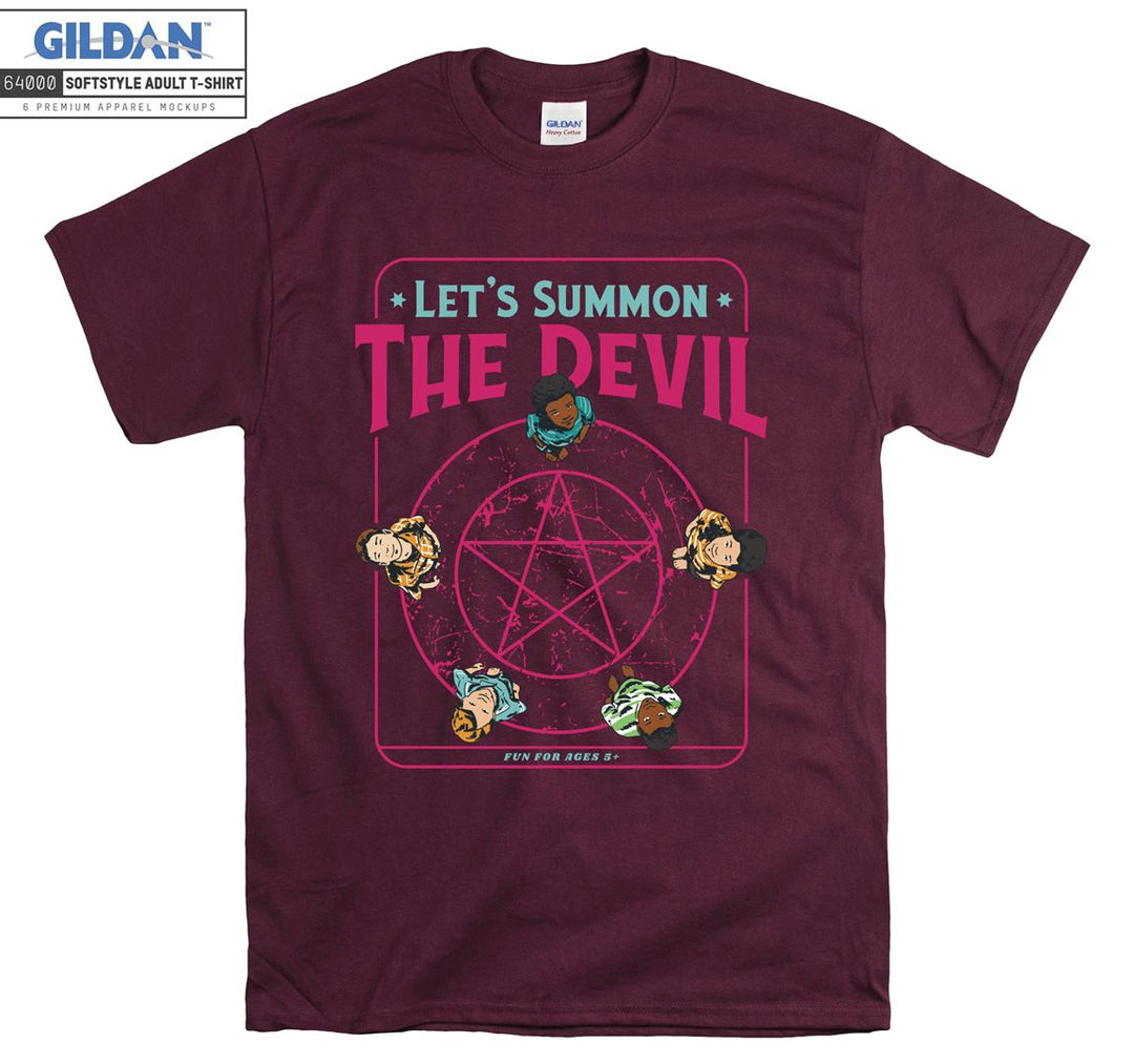 Let's Summon The Devil Figure T-shirt