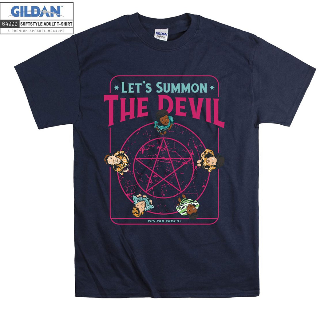 Let's Summon The Devil Figure T-shirt