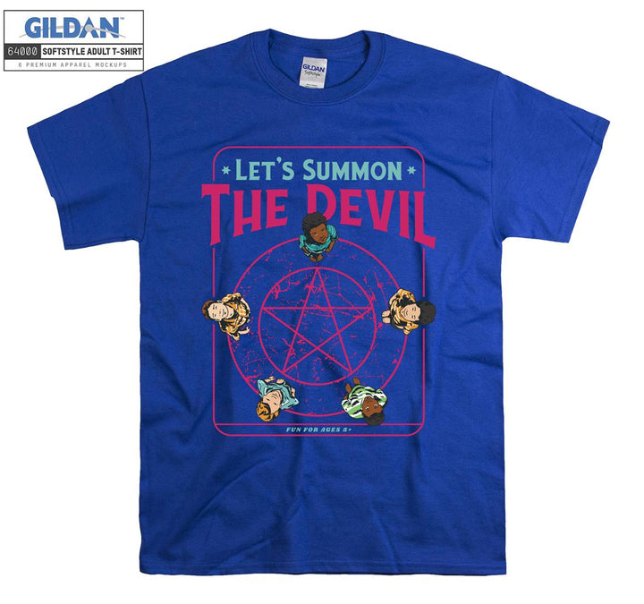 Let's Summon The Devil Figure T-shirt