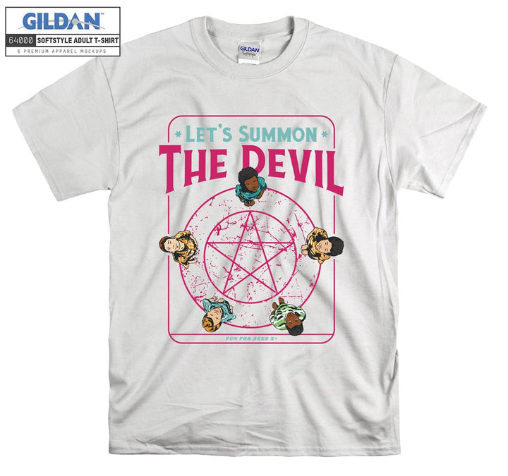 Let's Summon The Devil Figure T-shirt