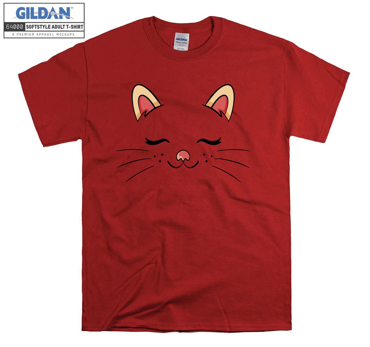 Cute Cat Face T-shirt