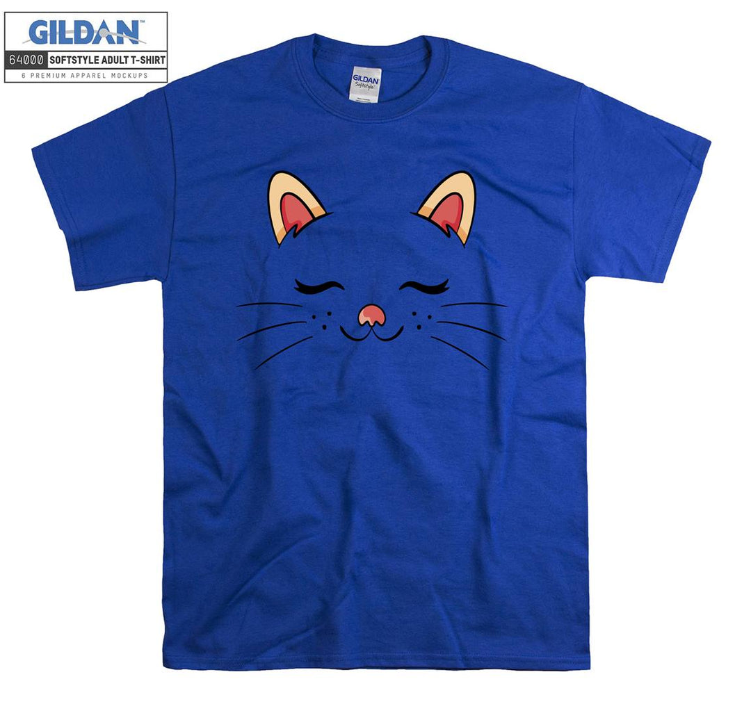 Cute Cat Face T-shirt