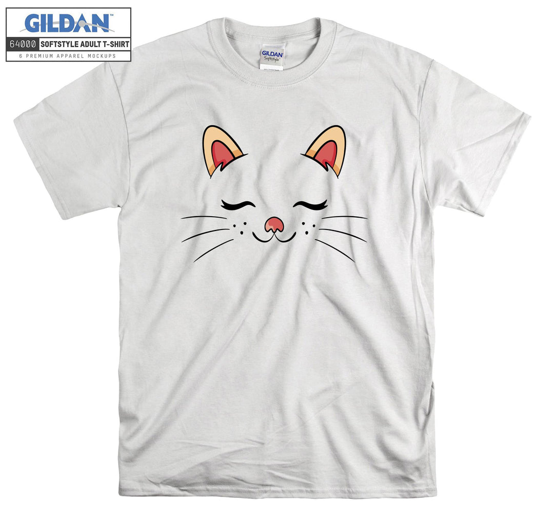 Cute Cat Face T-shirt