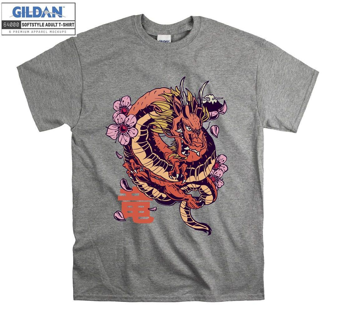 Dragon Sakura T-shirt