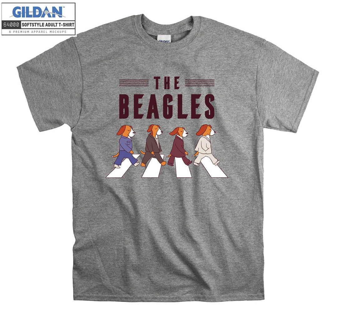 The Beagles Funny Logo T-shirt