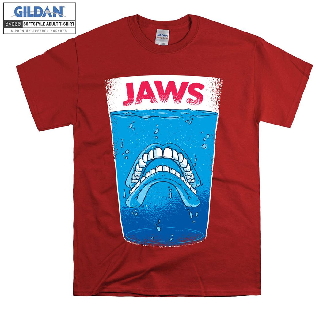 Jaws Logo Funny T-shirt