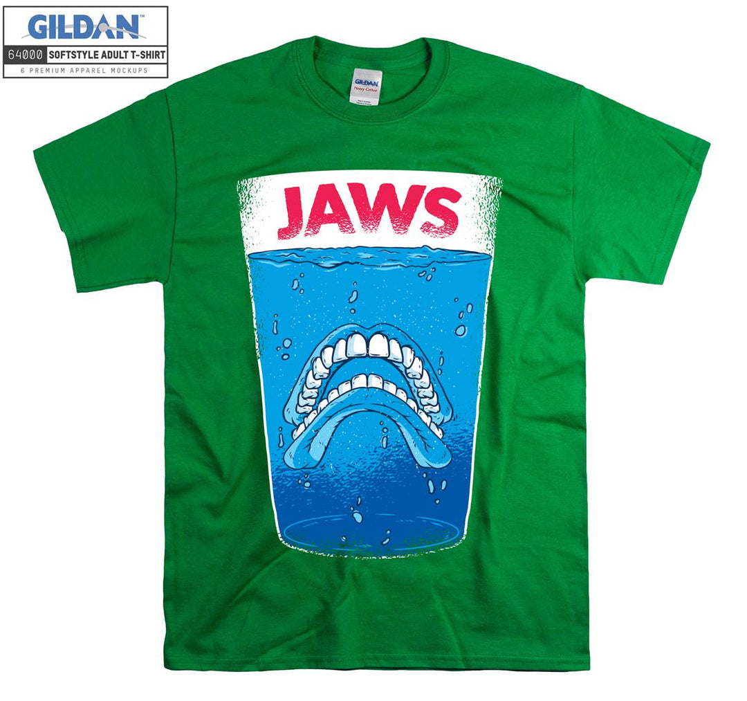 Jaws Logo Funny T-shirt