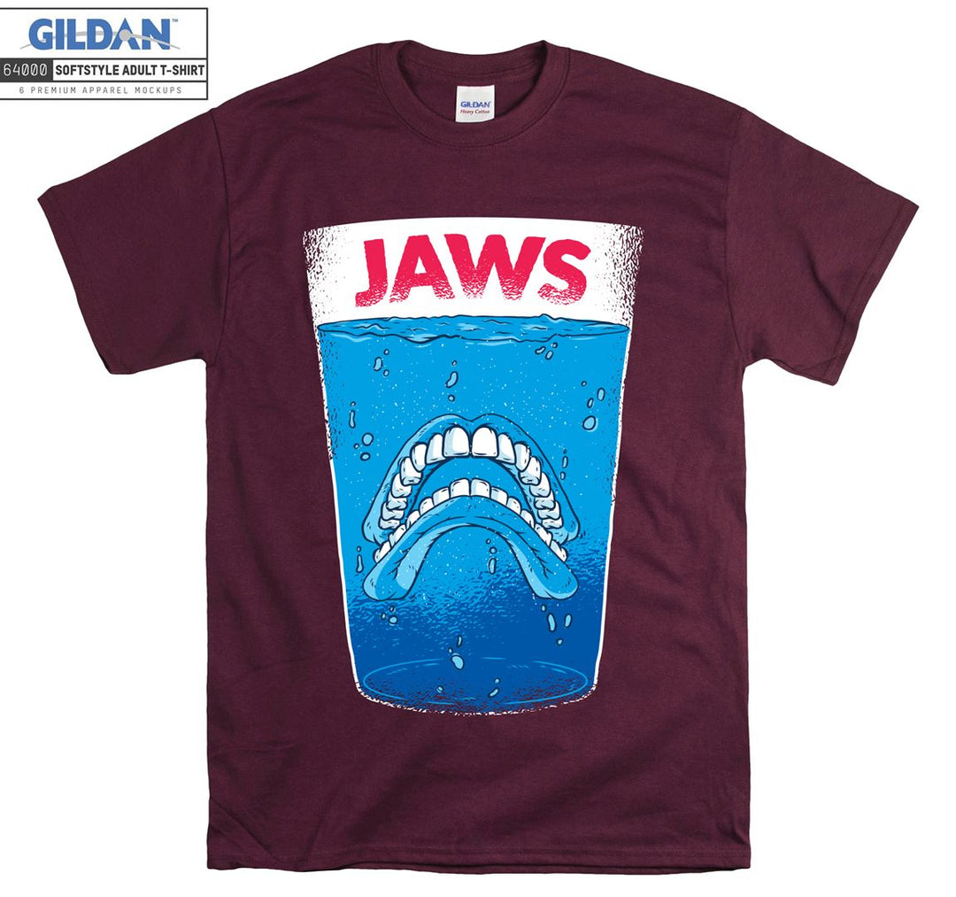 Jaws Logo Funny T-shirt