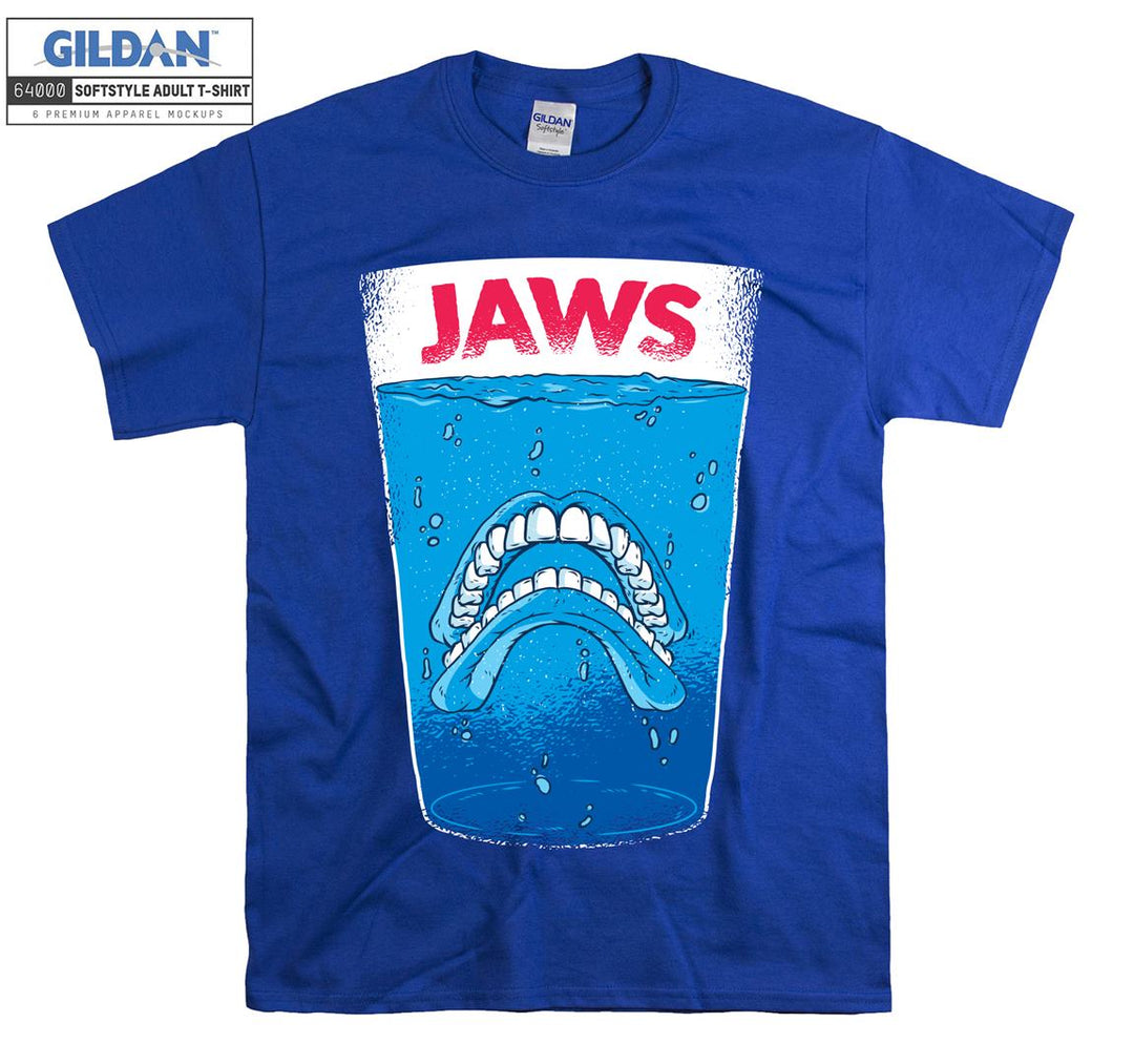 Jaws Logo Funny T-shirt