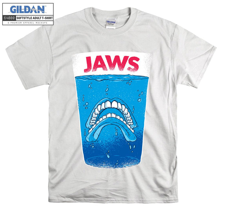 Jaws Logo Funny T-shirt