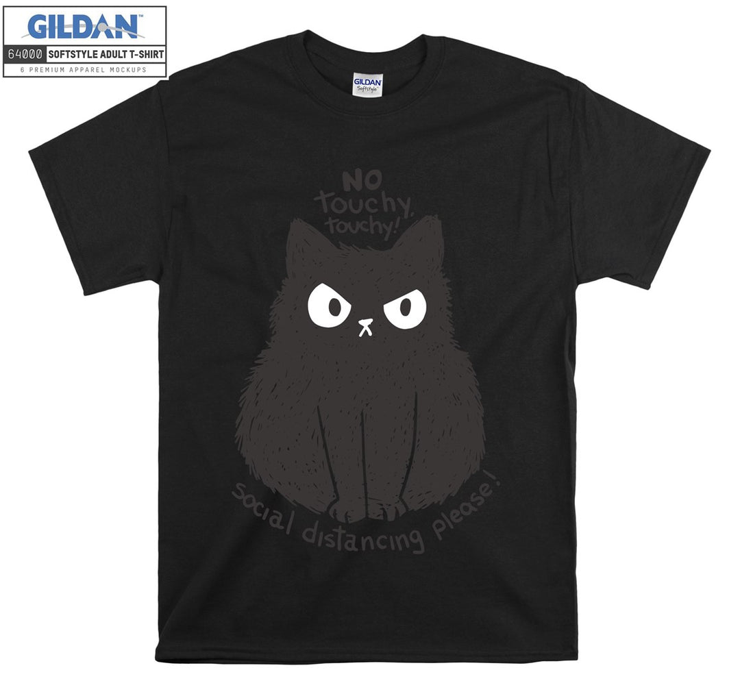 No Touchy Social Distancing Please T-shirt