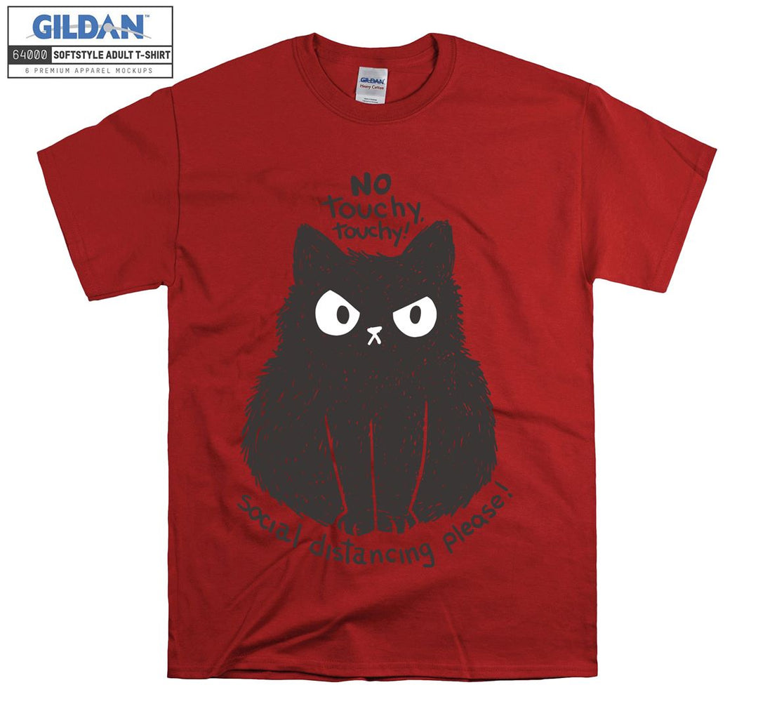 No Touchy Social Distancing Please T-shirt