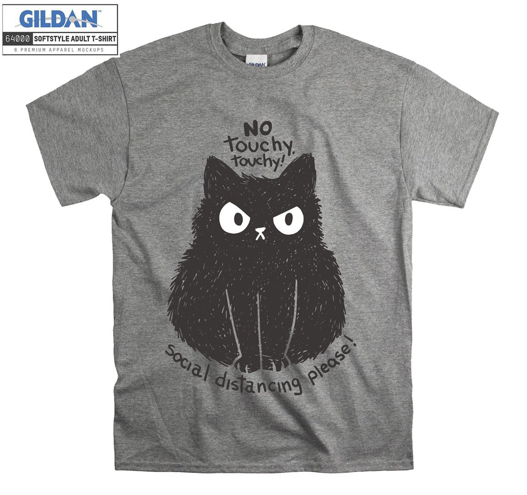 No Touchy Social Distancing Please T-shirt