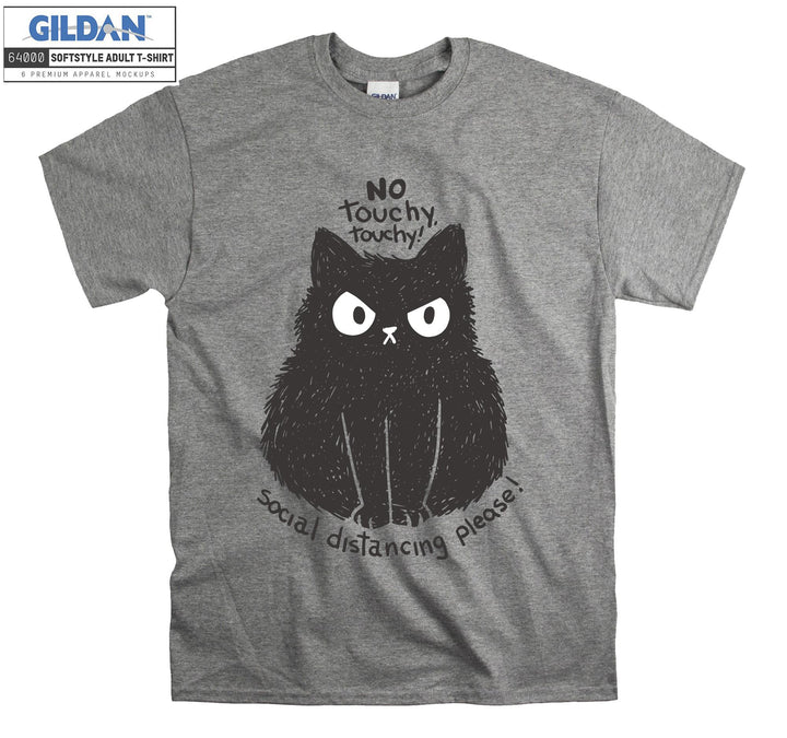 No Touchy Social Distancing Please T-shirt