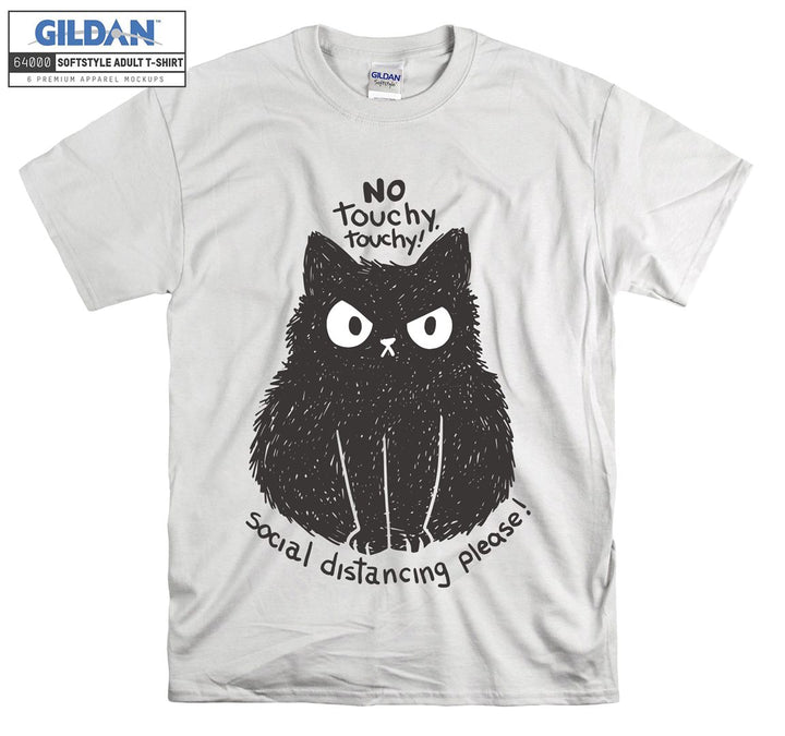 No Touchy Social Distancing Please T-shirt