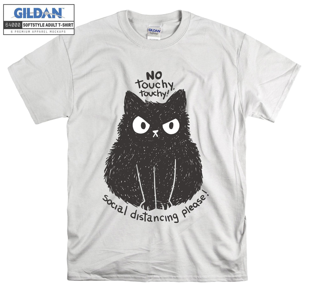 No Touchy Social Distancing Please T-shirt