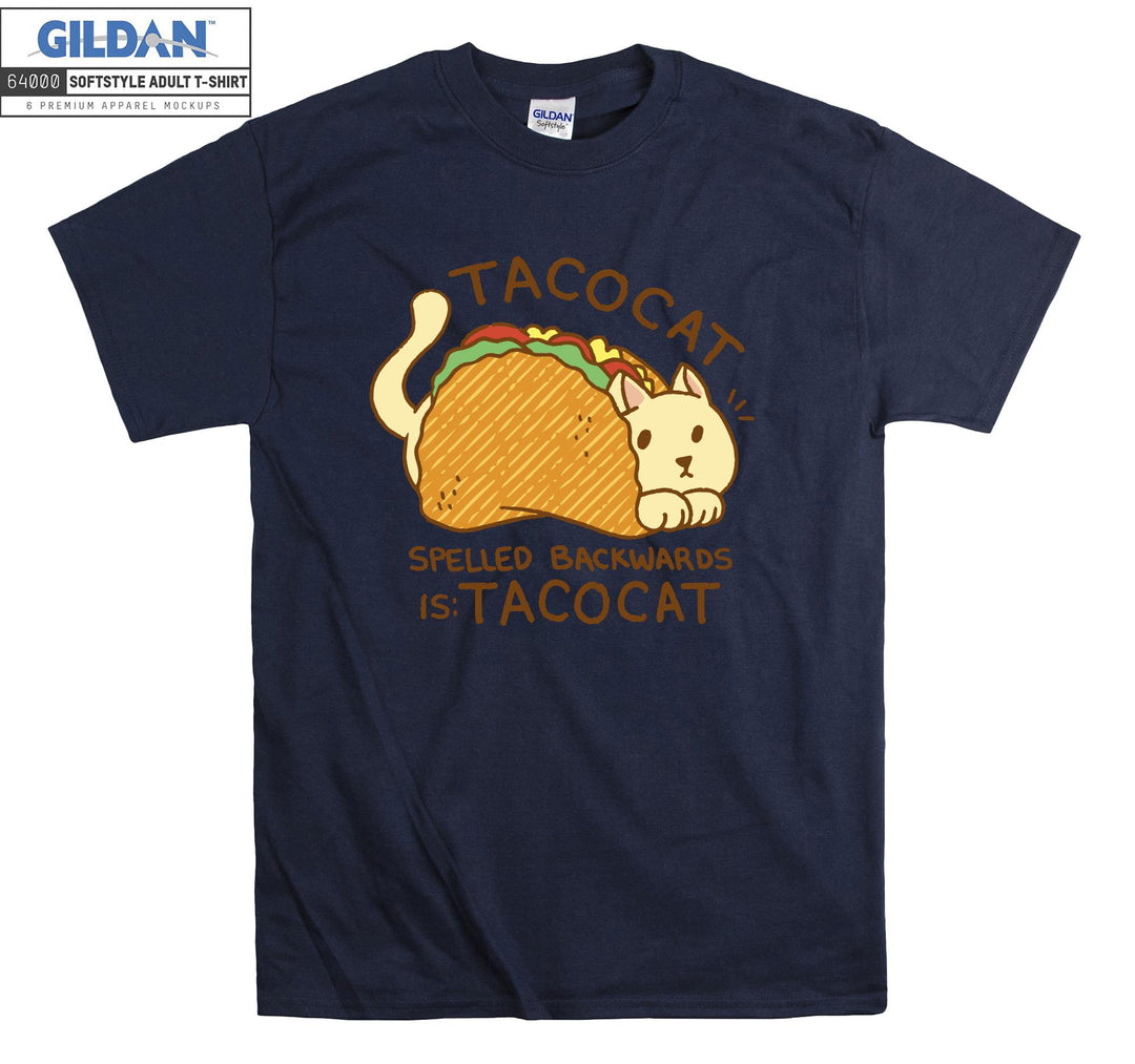 Spelled Backwards is Tacocat T-shirt