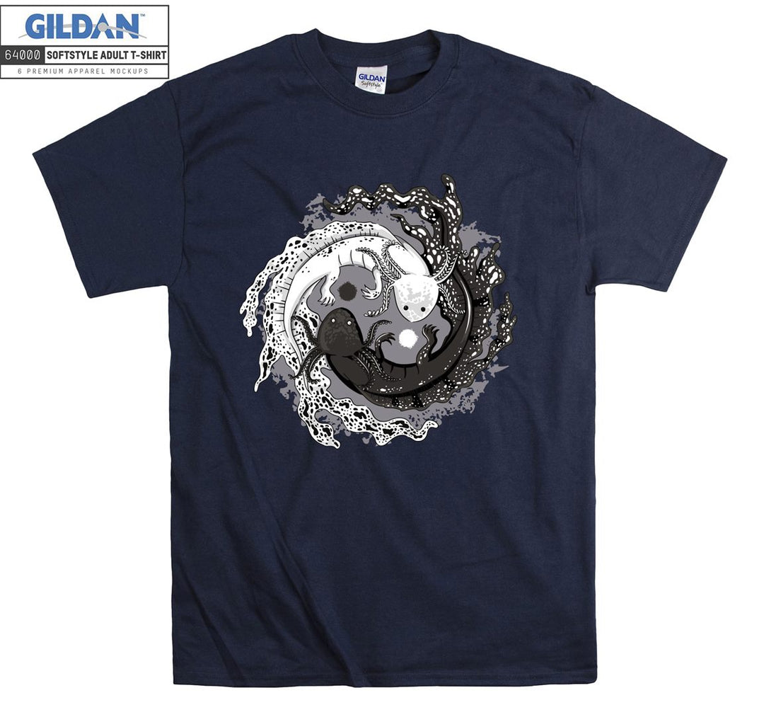 Yin Yang Feng Shui Asian Koi Fish T-shirt