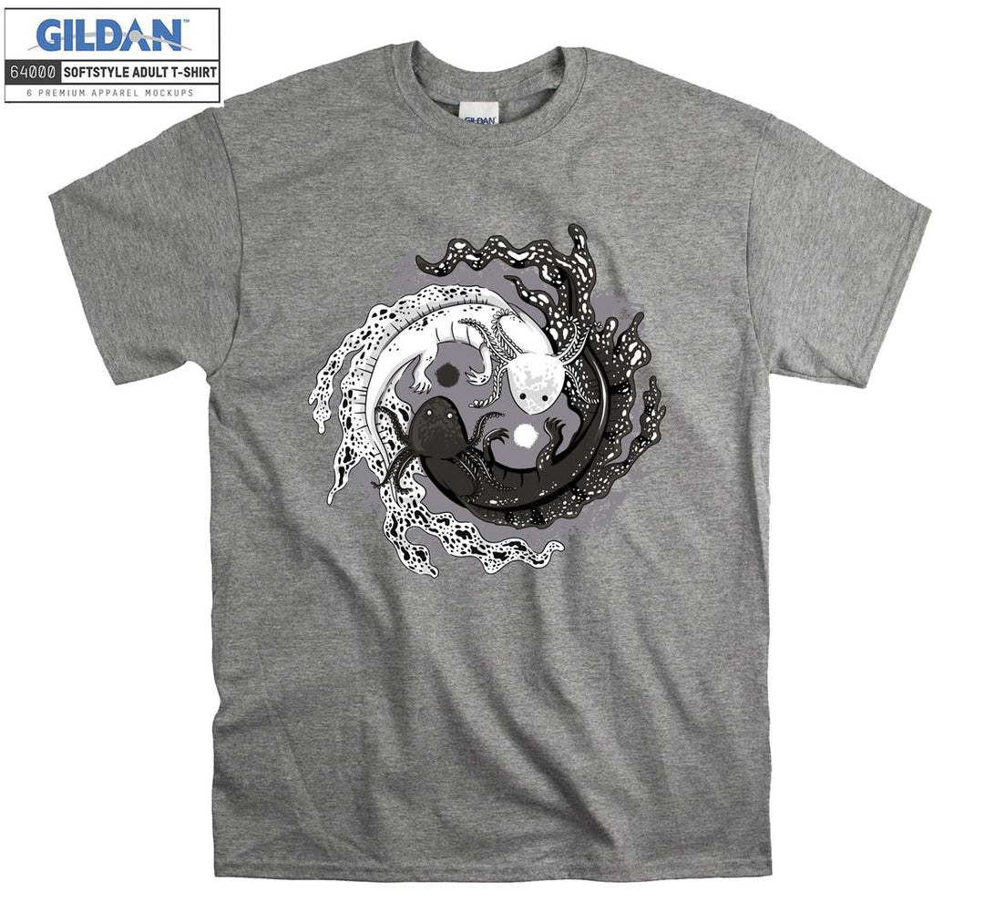 Yin Yang Feng Shui Asian Koi Fish T-shirt