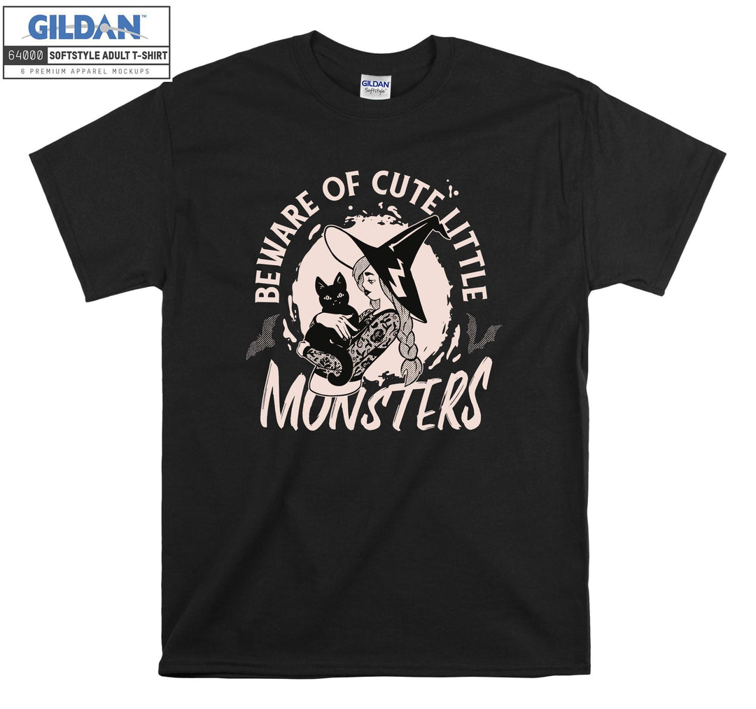 Beware Of Cute Little Monster Cat Lover T-shirt