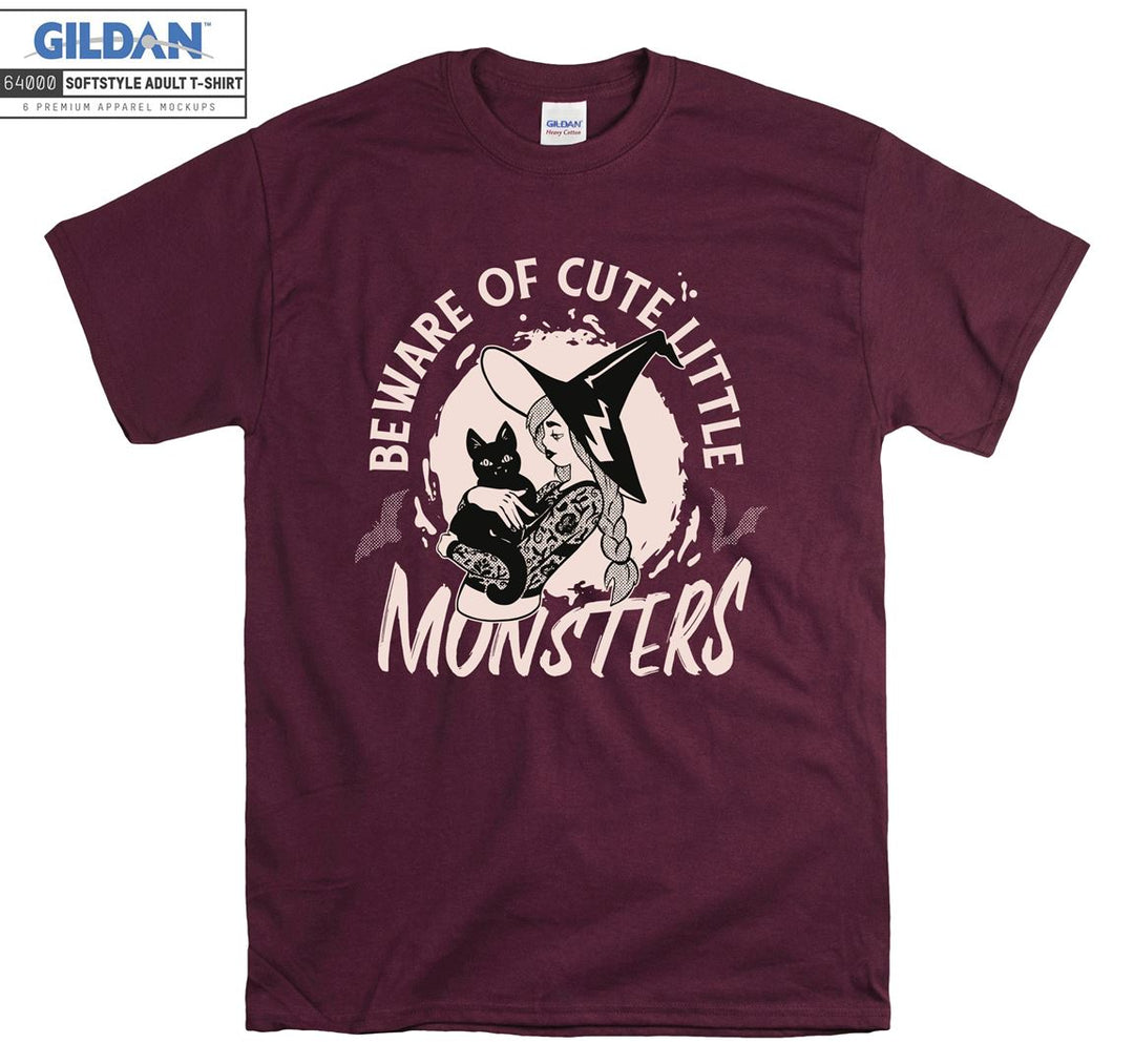 Beware Of Cute Little Monster Cat Lover T-shirt