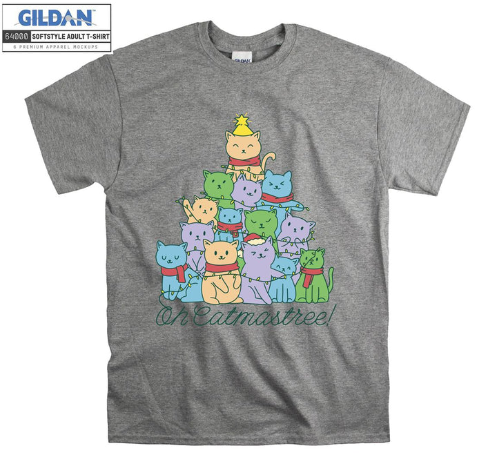Oh Catmastree Cute Cat Kitten T-shirt