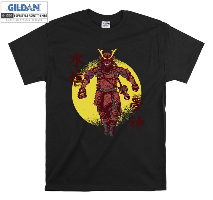 Samurai Warrior Figure T-shirt