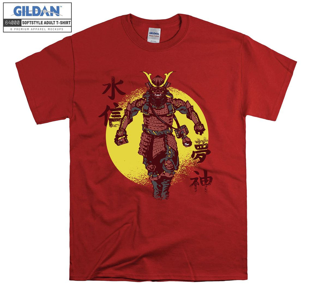 Samurai Warrior Figure T-shirt