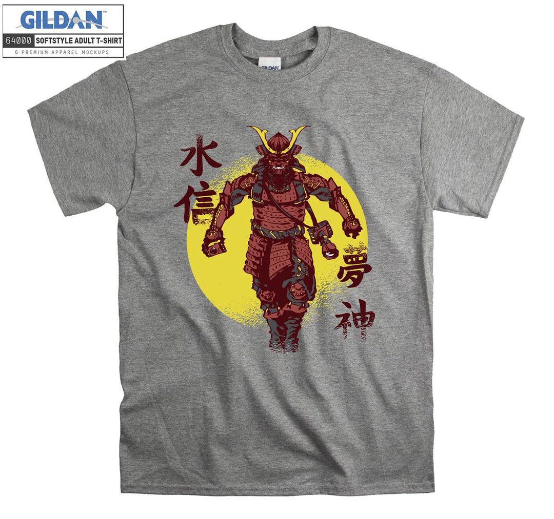 Samurai Warrior Figure T-shirt