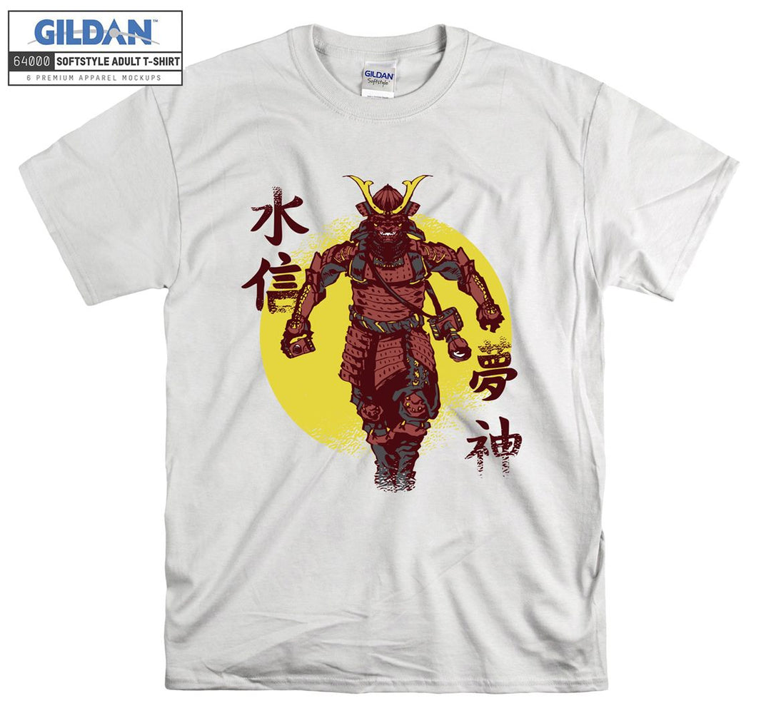 Samurai Warrior Figure T-shirt