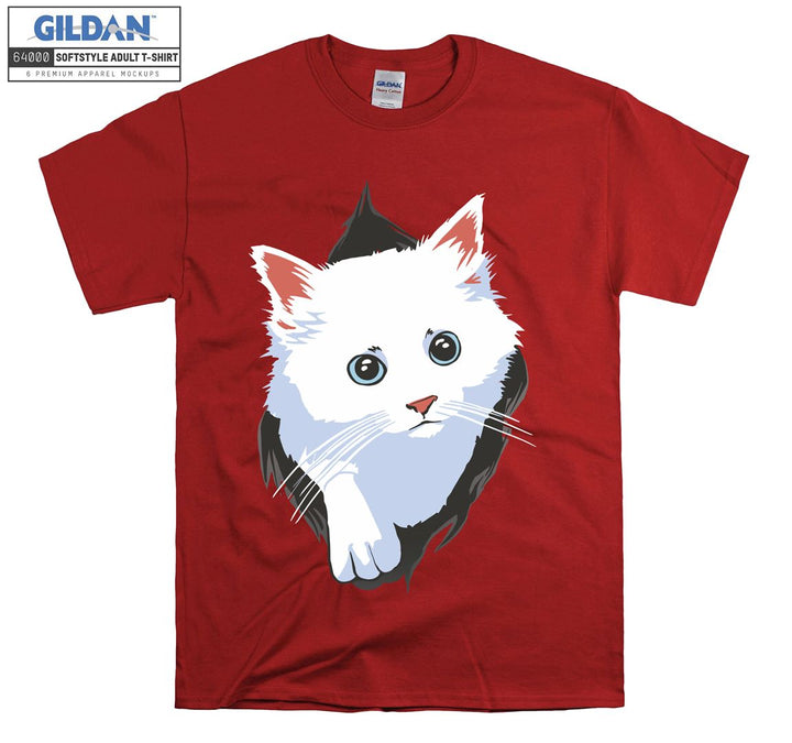 Cat inside Out Cute T-shirt