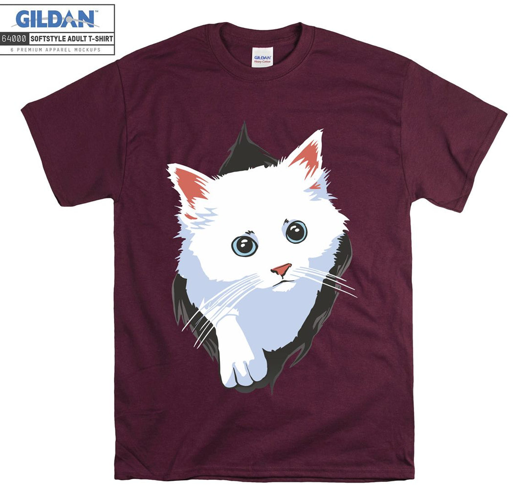 Cat inside Out Cute T-shirt