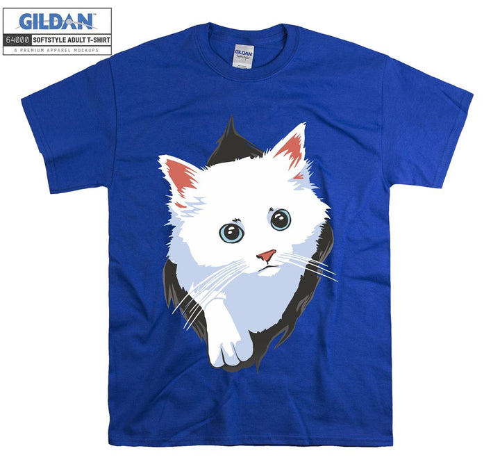 Cat inside Out Cute T-shirt