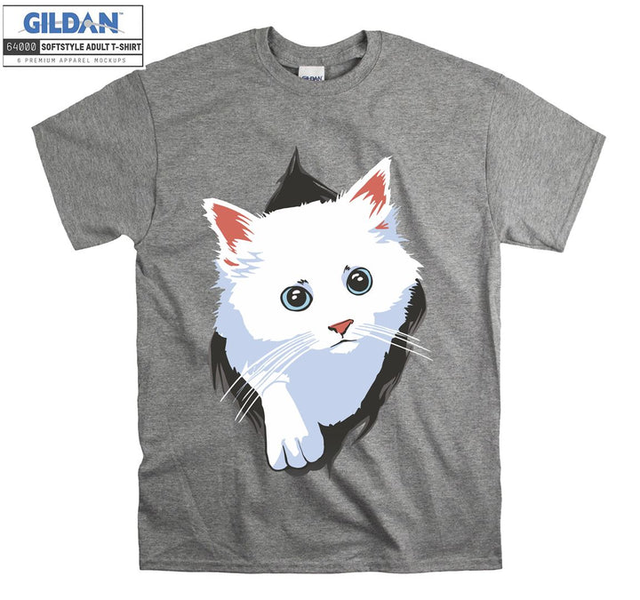 Cat inside Out Cute T-shirt
