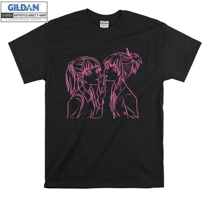 Cute Lovely Anime Girls T-shirt